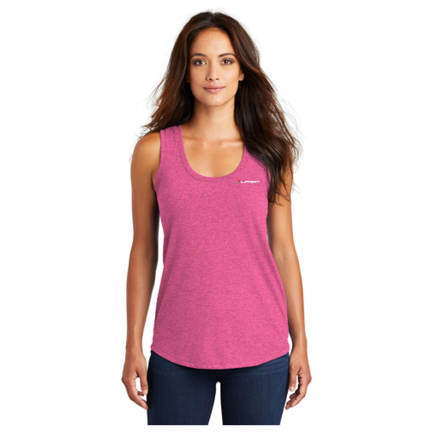 Ladies Softstyle Tank - Fuchsia Frost