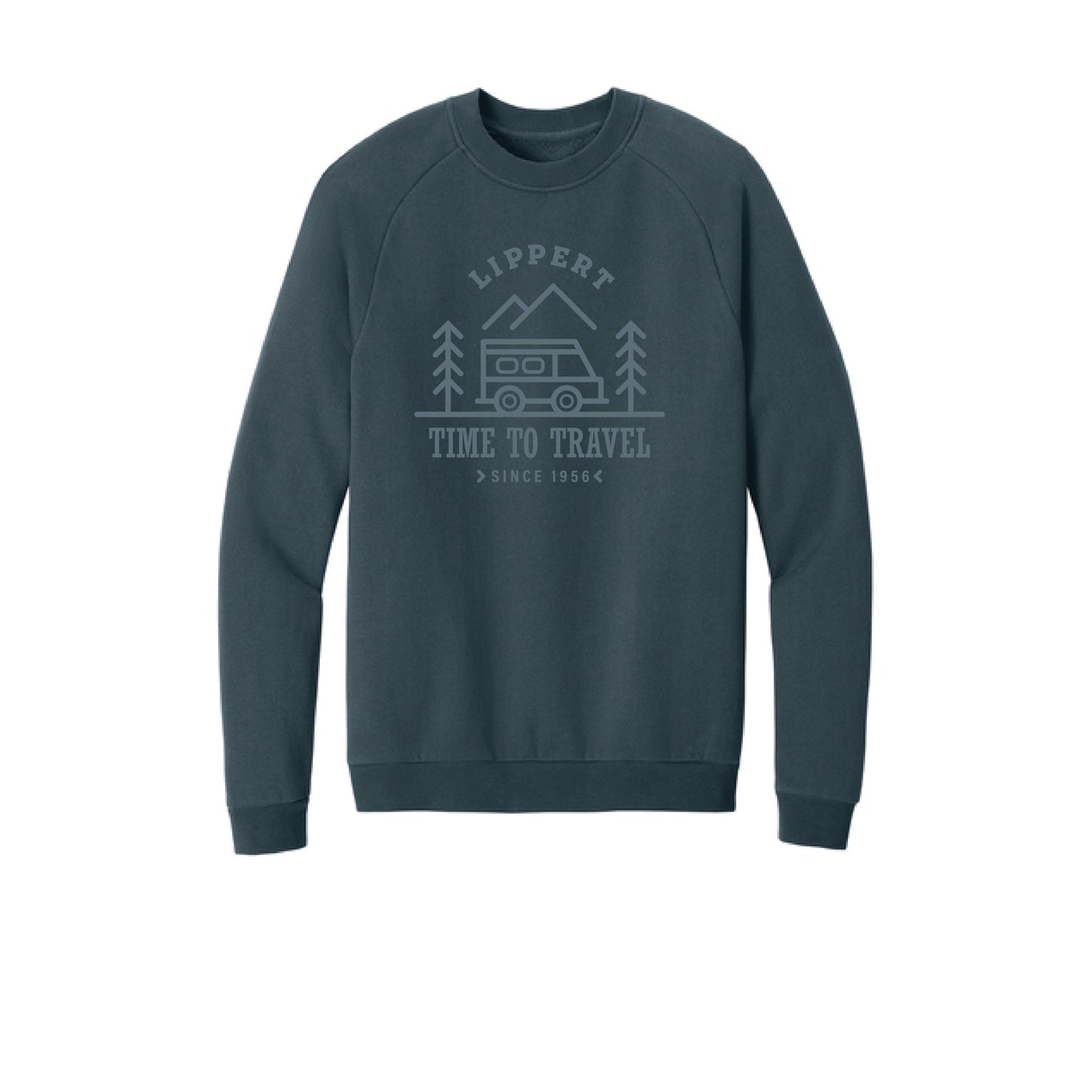 District Cloud Crewneck Sweatshirt - Deep Steel Blue