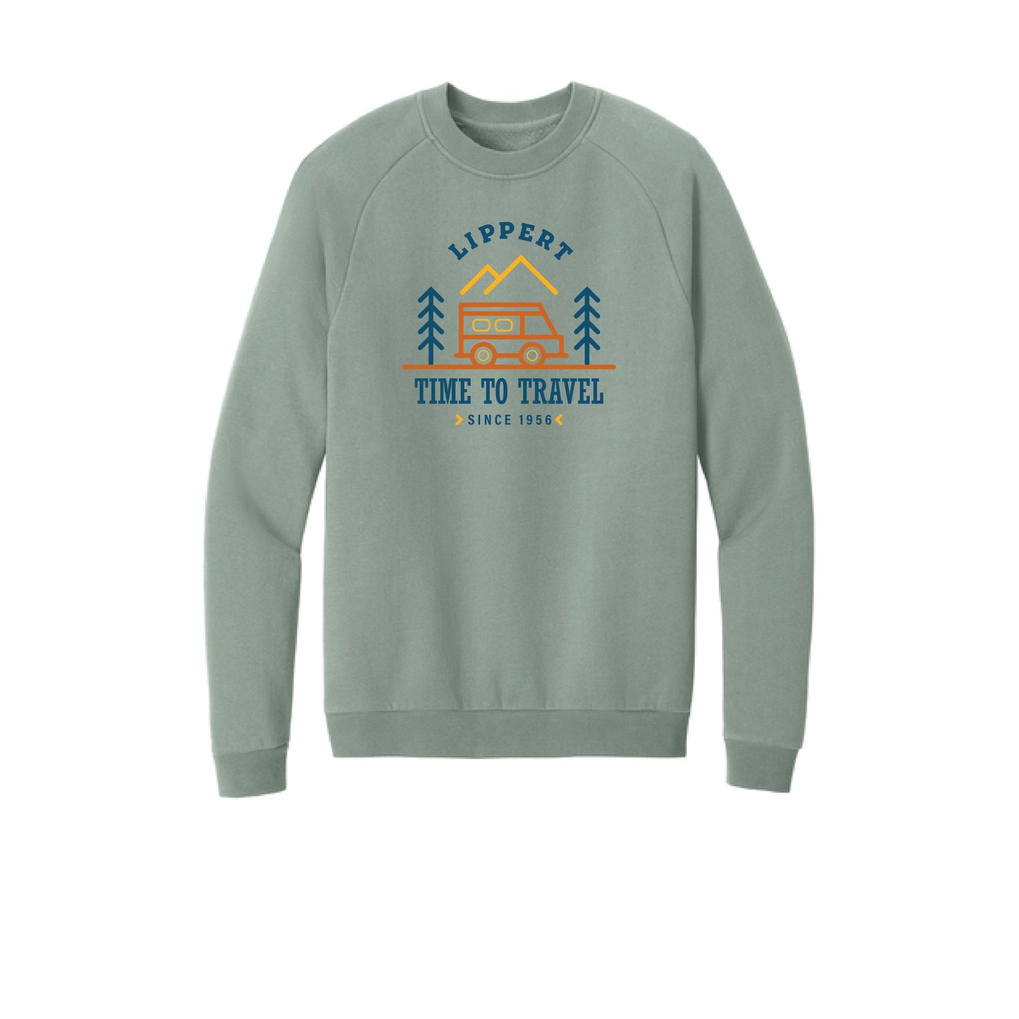 District Cloud Crewneck Sweatshirt - Slate Green