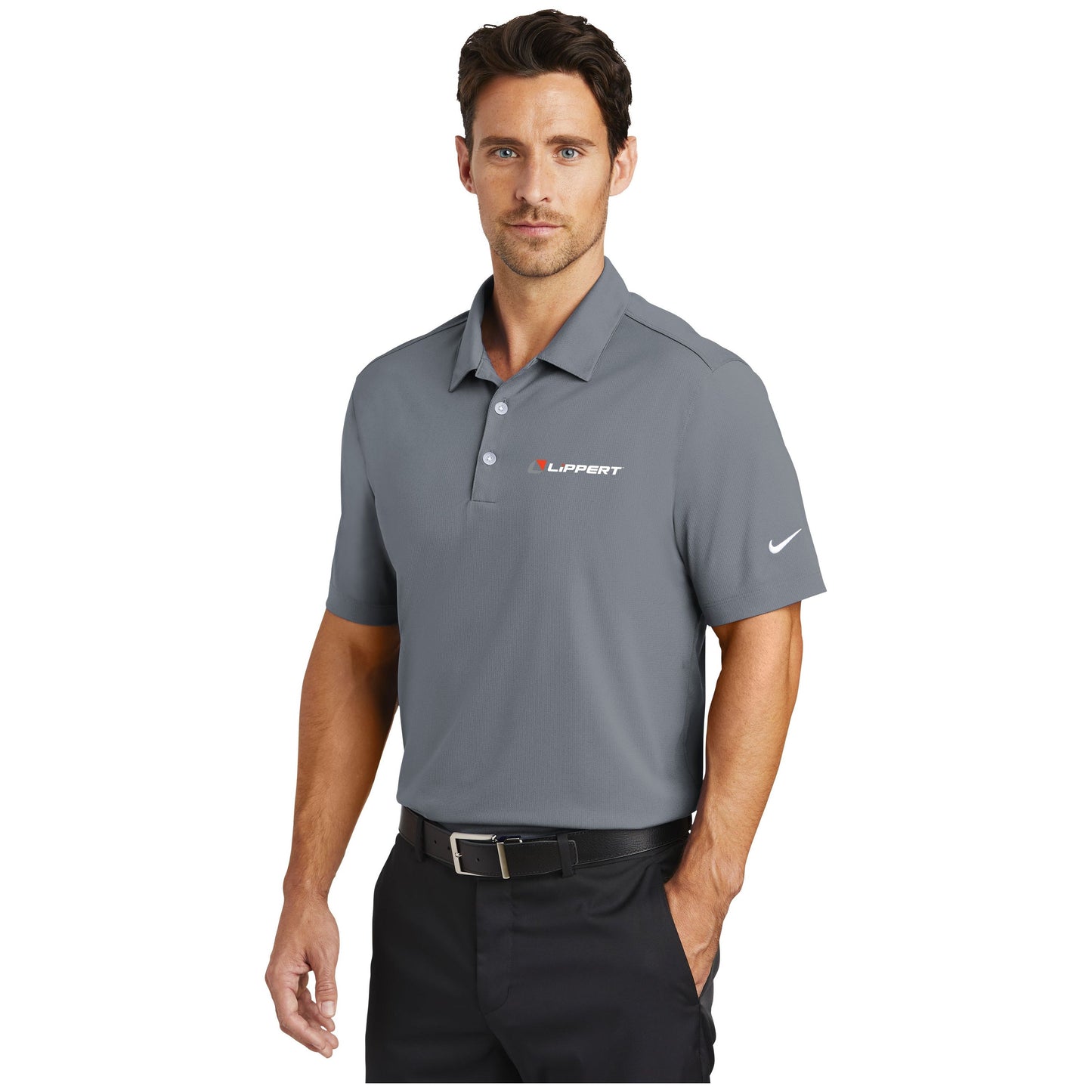 Polo - Nike Dri Fit - Cool Grey