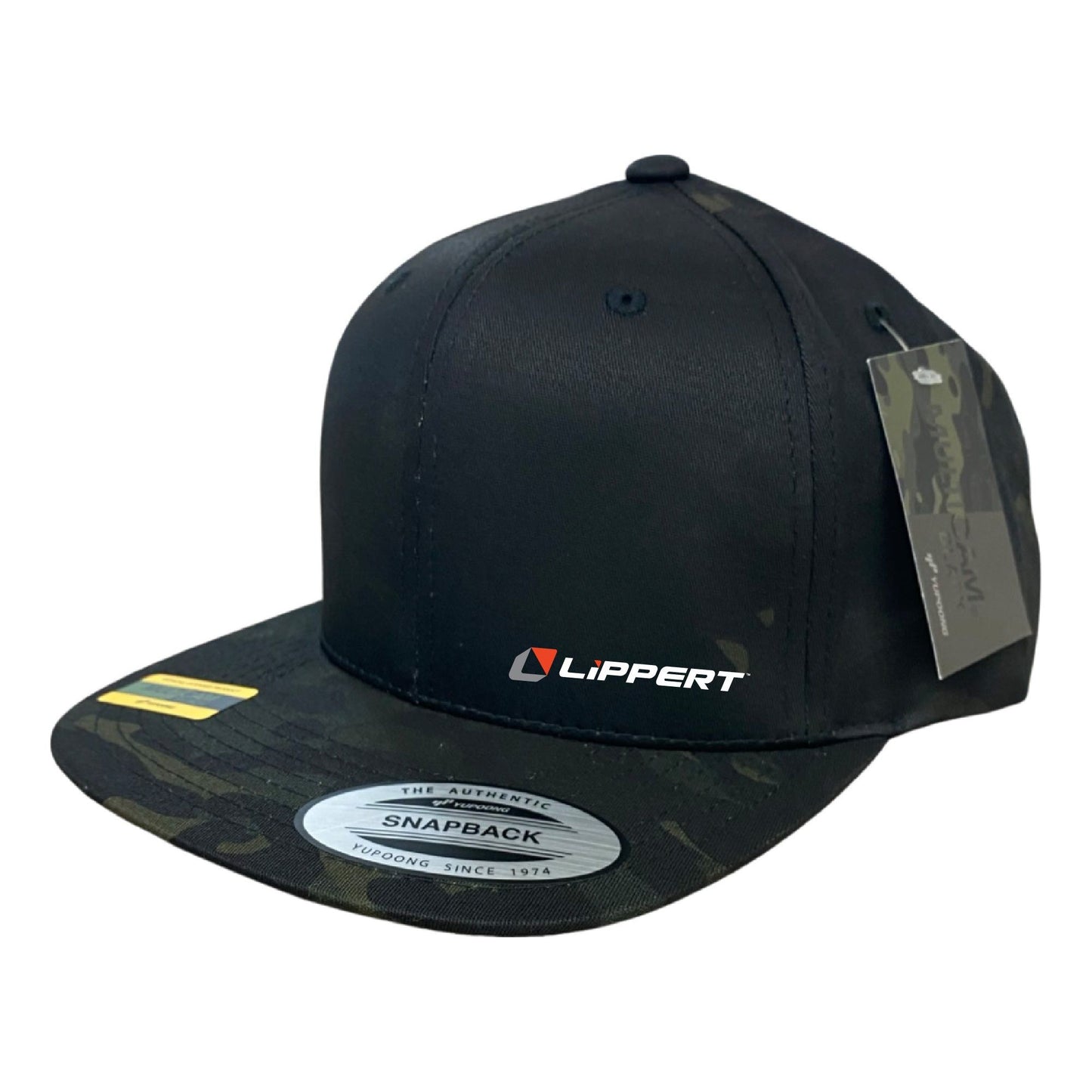 Hat - Yupoong Multi Camo Flatbill Snapback