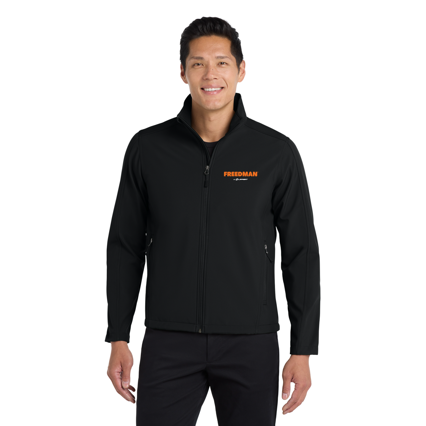 Freedman Port Authority® Core Soft Shell Jacket - Black