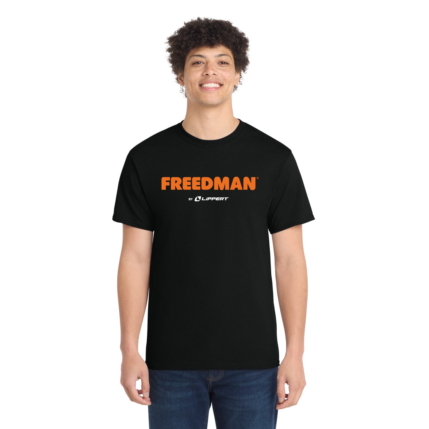 Freedman Port & Co™ Core Cotton Tee - Jet Black
