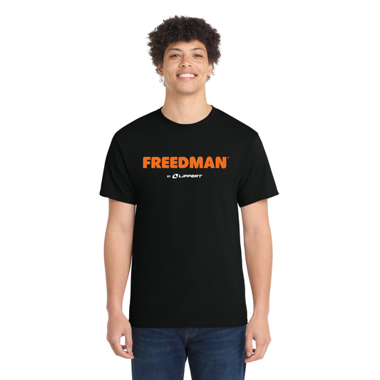 Freedman Port & Co™ Core Cotton Tee - Jet Black