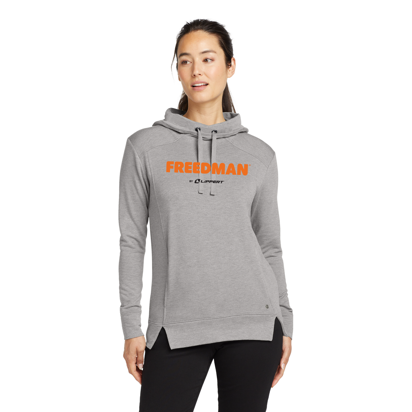 Women's Hoodie - LOG810- Freedman - Full Color Logo