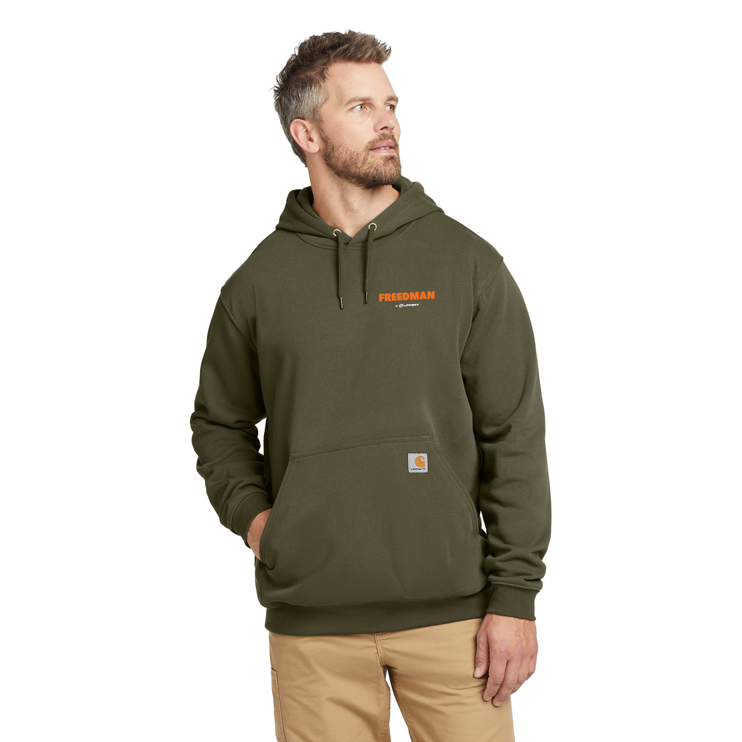 Freedman Carhartt® Midweight Hooded Sweatshirt - CTK121