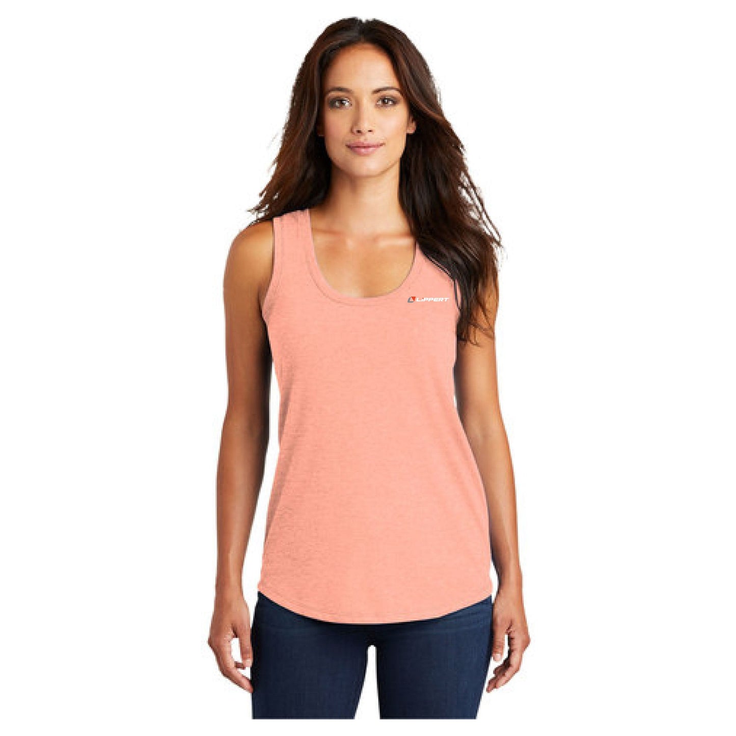 Ladies Softstyle Tank - Peach Frost
