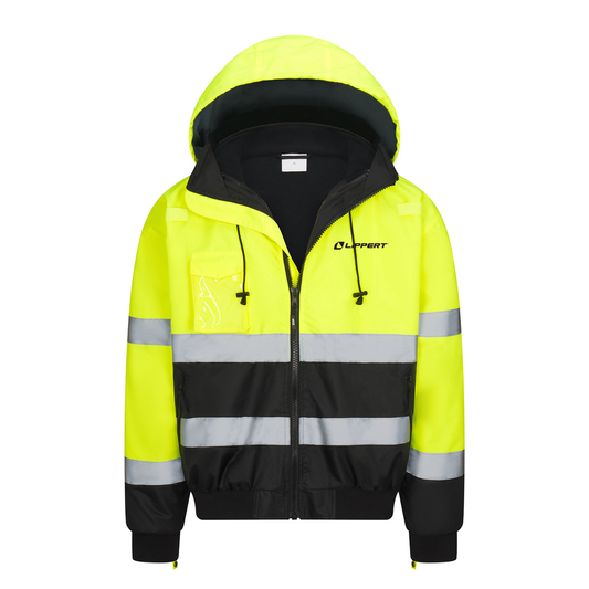 ANSI Class 3 3-in-1 Jacket - Safety Green