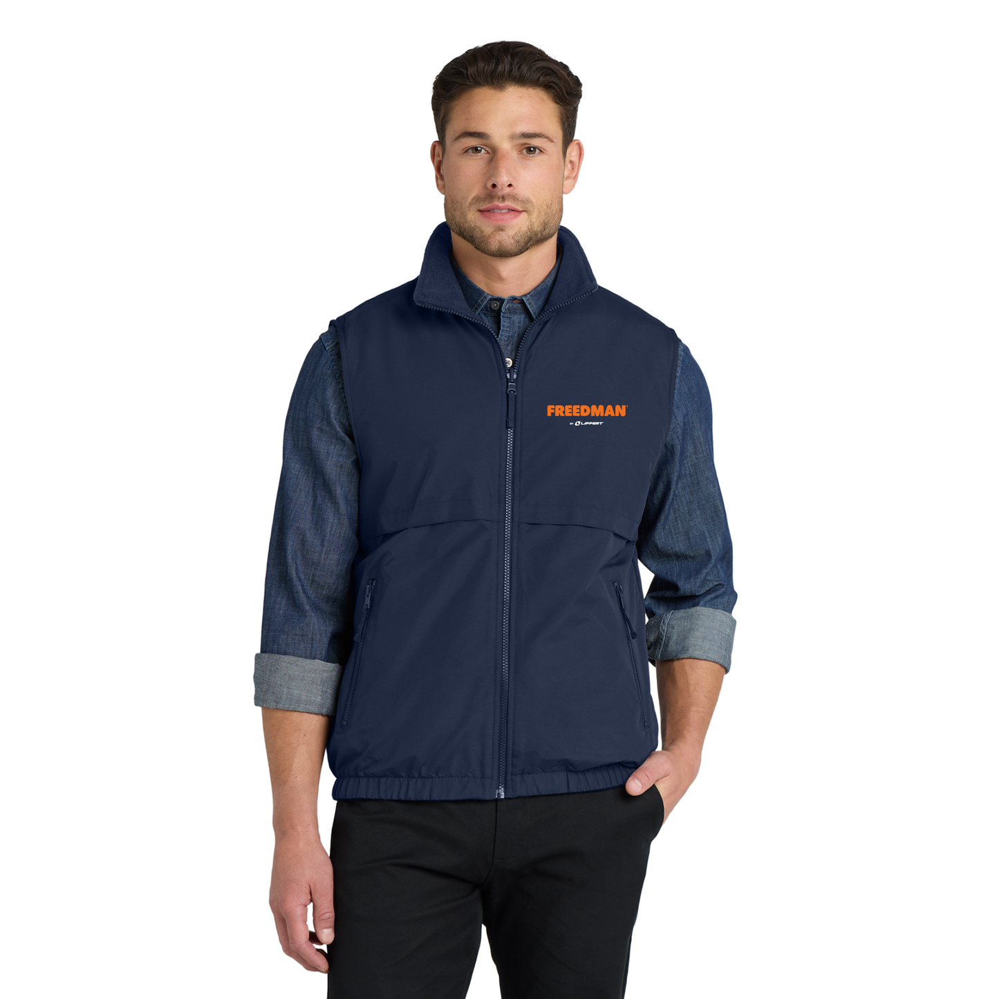 Freedman Port Authority® Reversible Charger Vest - J7490