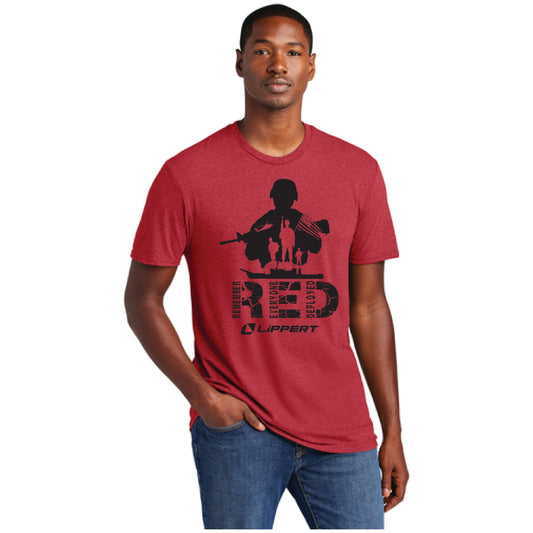 R E D T-Shirts - Soft Style Heathered Red