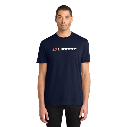 T-Shirt - New Navy - Lippert FC White Logo