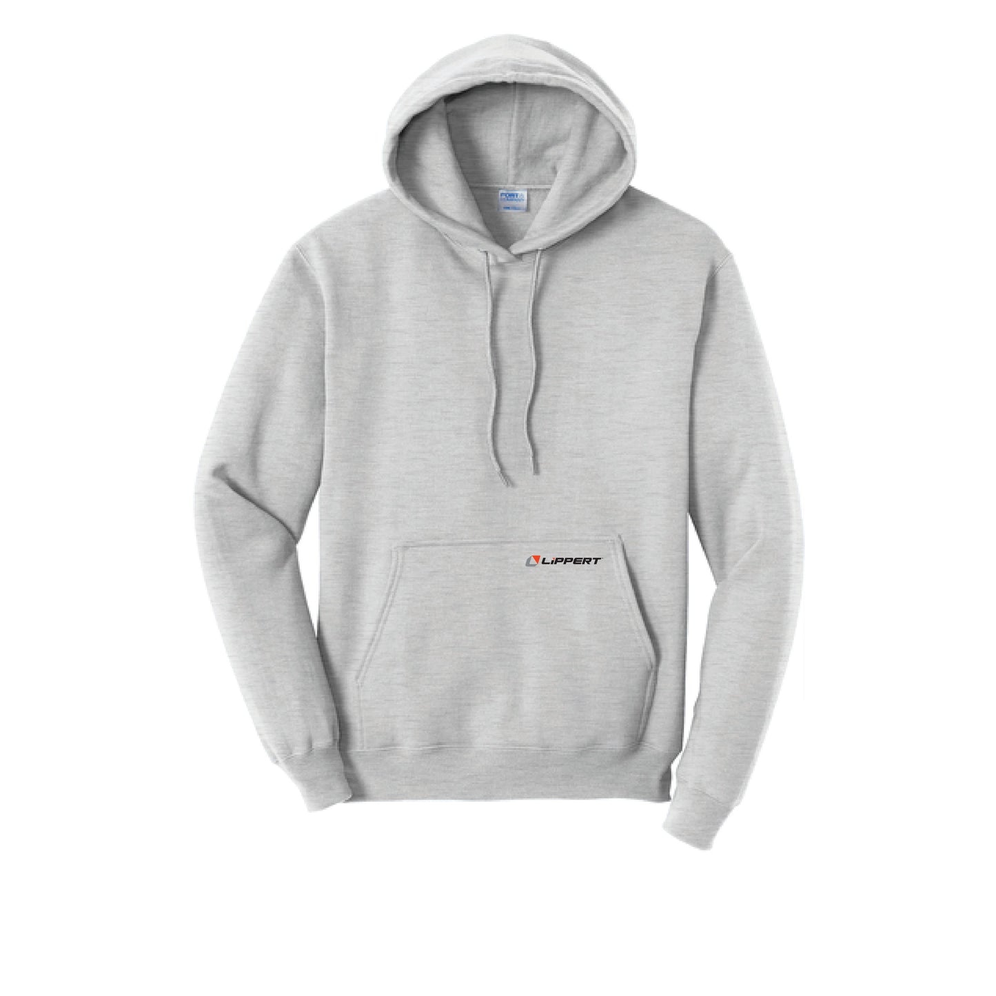 Hoodie - Ash Grey (with Logo on Pocket)