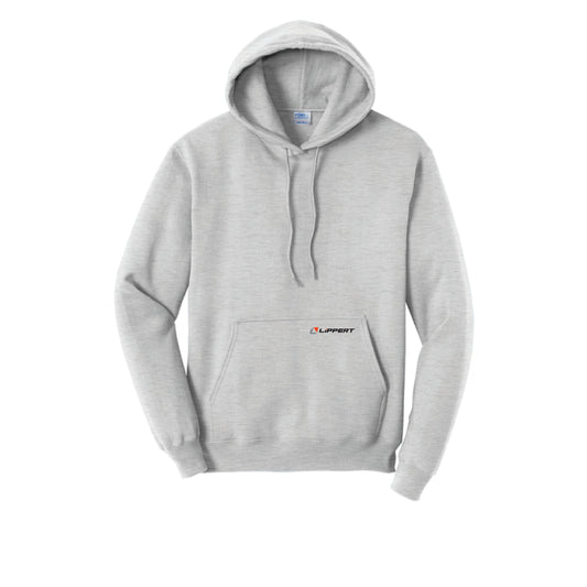 Hoodie - Ash Grey (with Logo on Pocket)