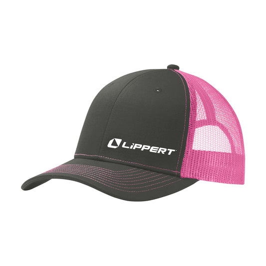 Hat - Grey/Pink Trucker Hat