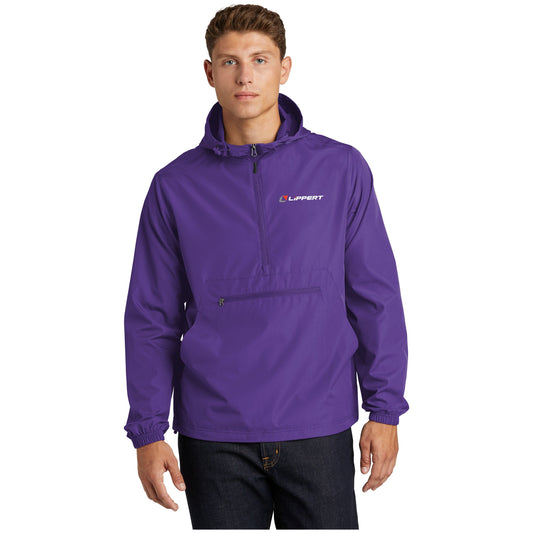 CHAMPION GREY 1/4 ZIP – The Purple Store